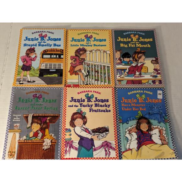 Lot 24 Vintage Junie B jones PB Chapter Books Scholastic - Picture 5 of 9